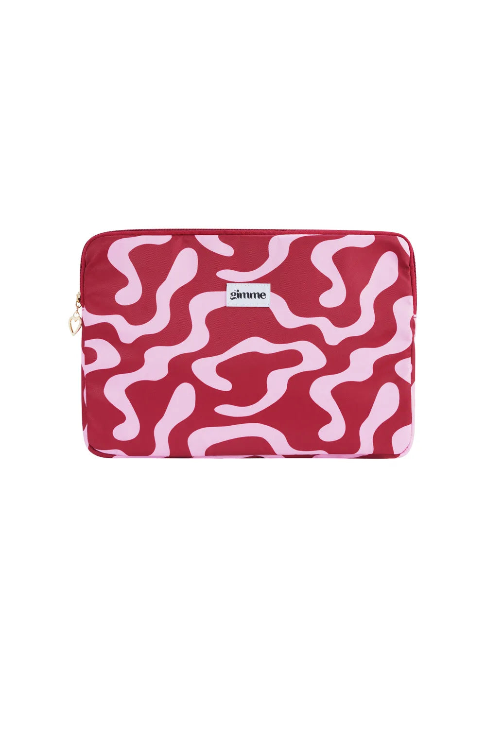 Laptophoes Roze rood gemêleerd L009