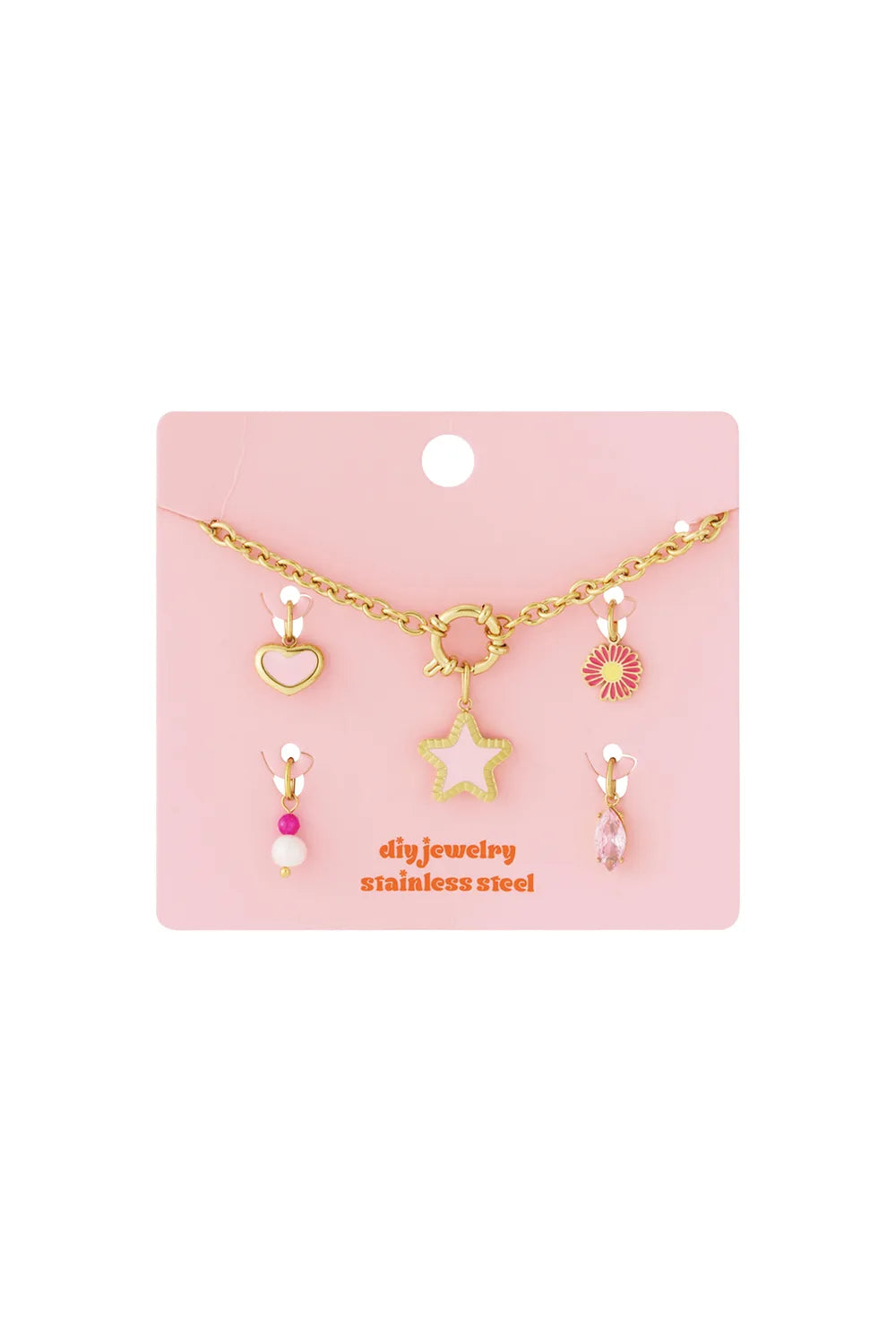 Golden Bloom β 14K Gold Plated Bedelketting BK008