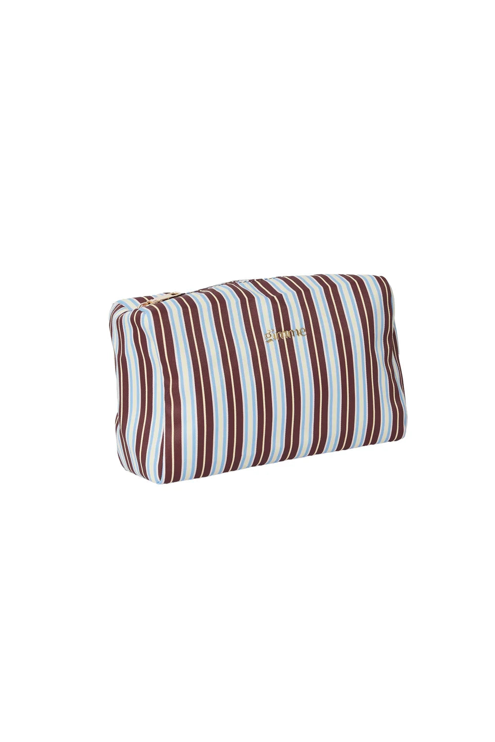 Compacte Toilettas & Cosmetica Etui Bruin/blauw | Gimme M014