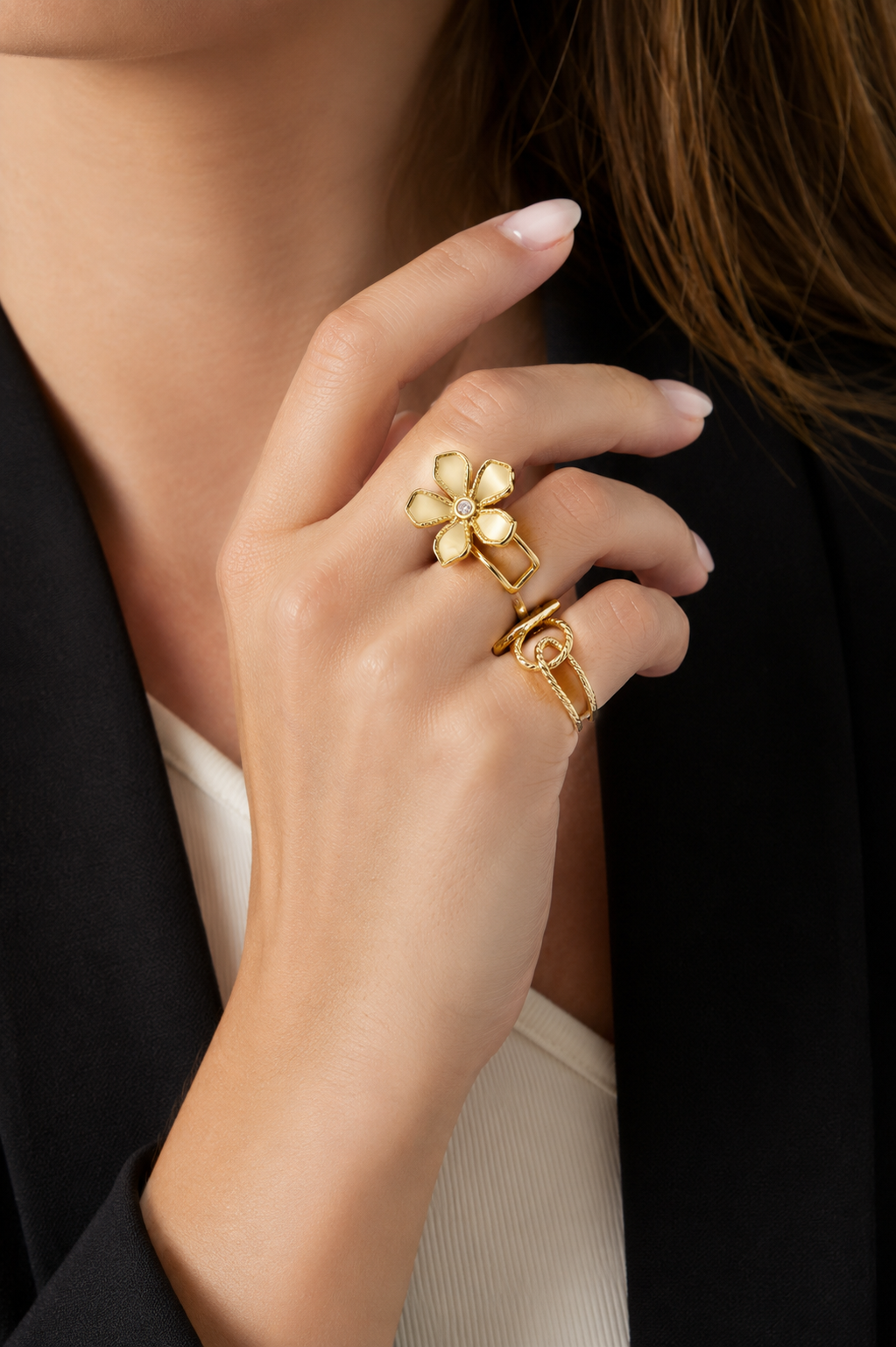 Ring Flower R008