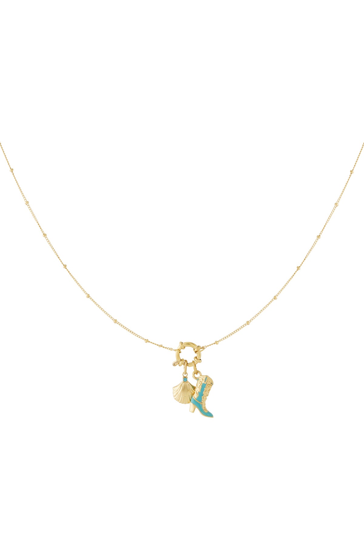 Golden Summer – 14K Gold Plated Bedelketting BK004