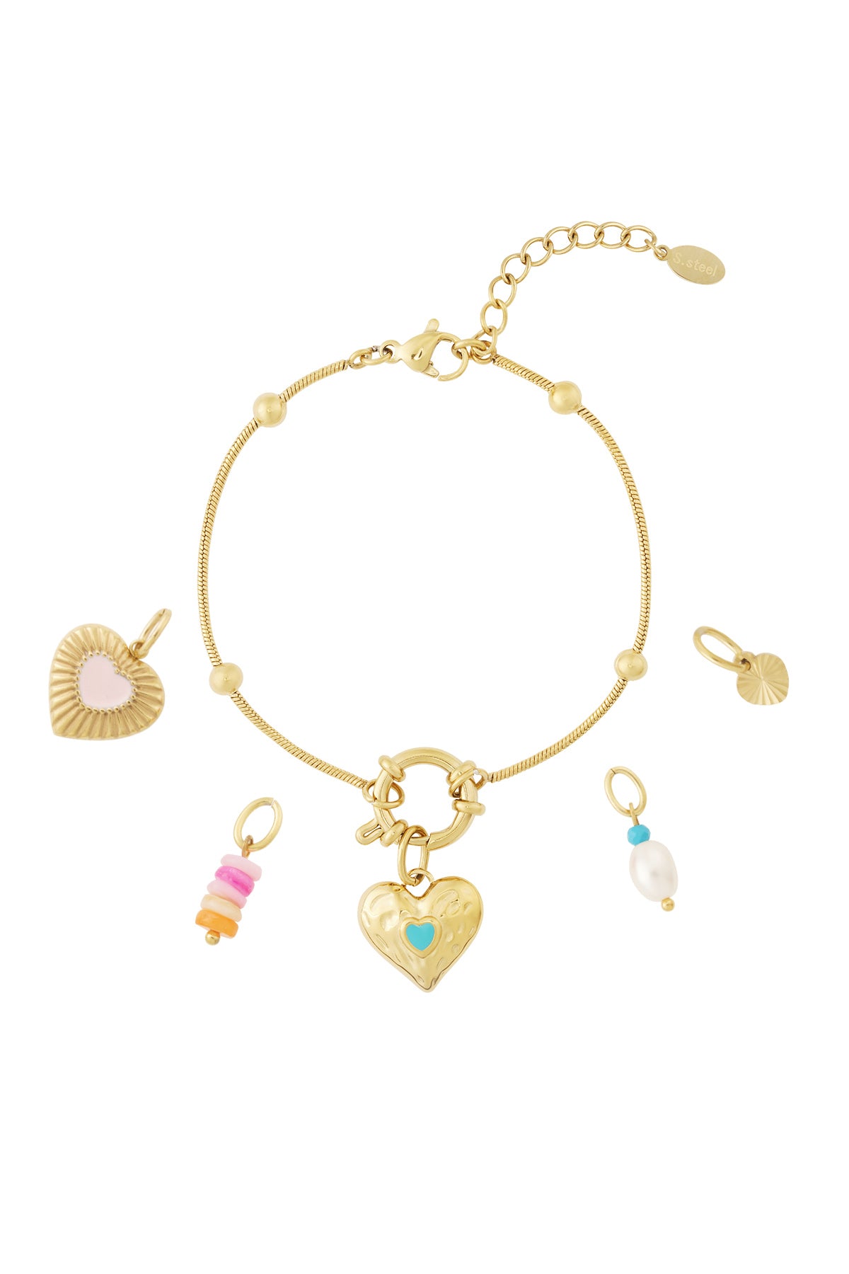 Pearl Heart – Een vleugje zomer om je pols BA003
