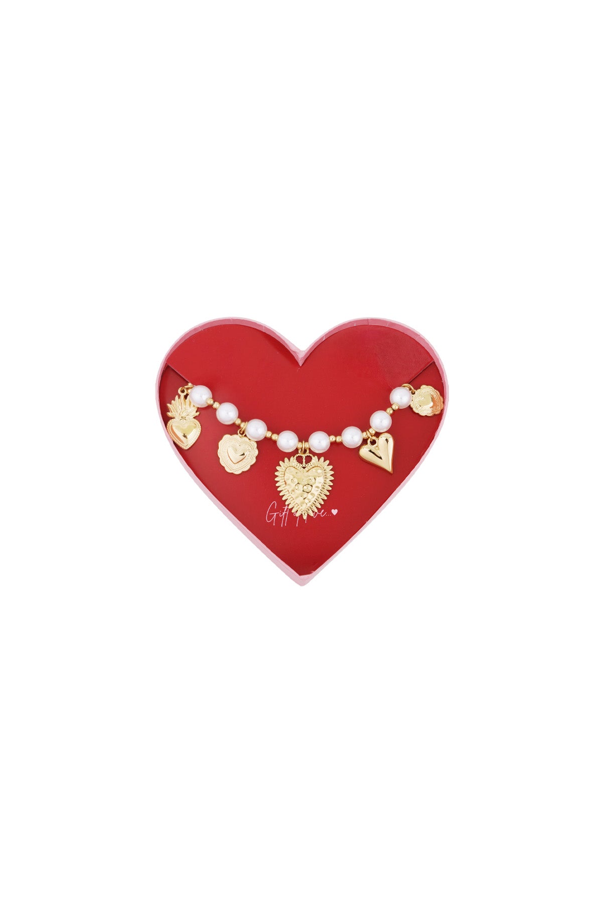 Giftbox C004 Luxe armband hearts