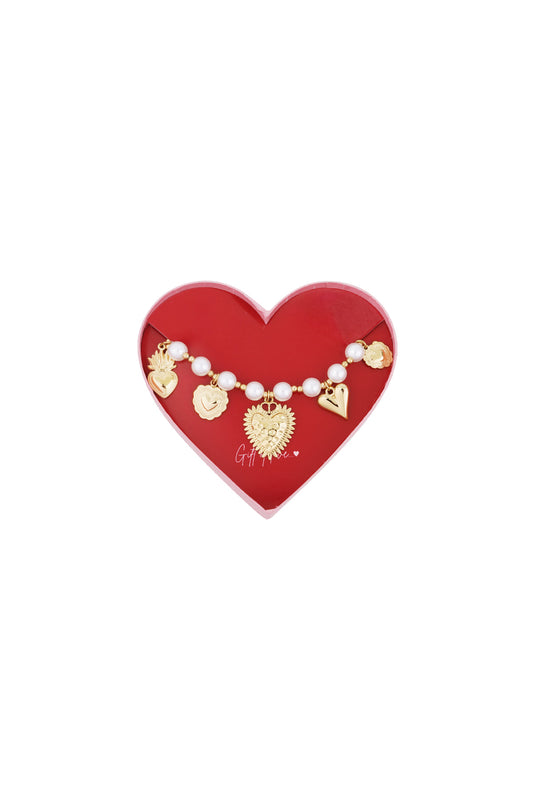 Giftbox C004 Luxe armband hearts