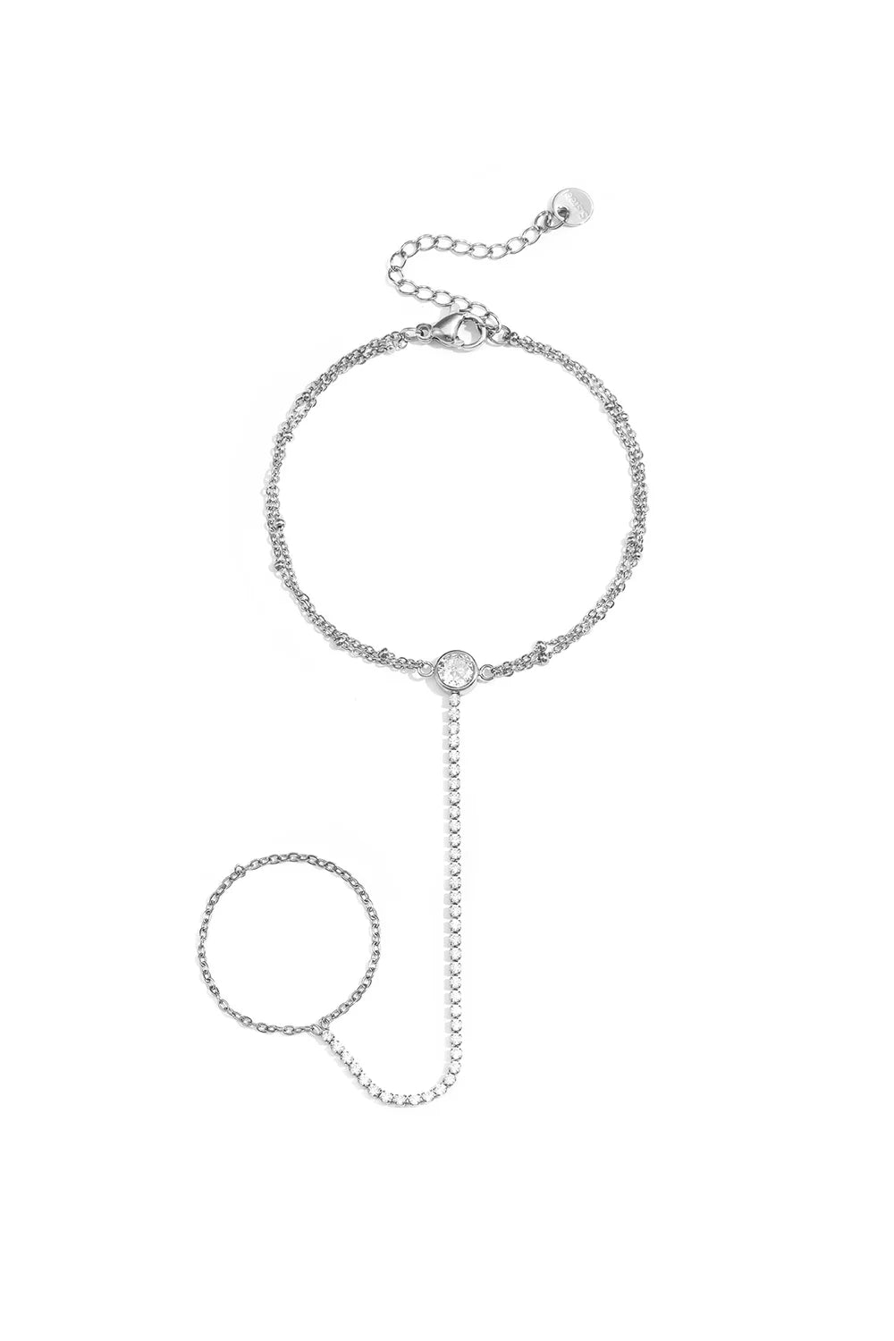 Armband met strass Bedel & Strass – Goud of zilver HC003