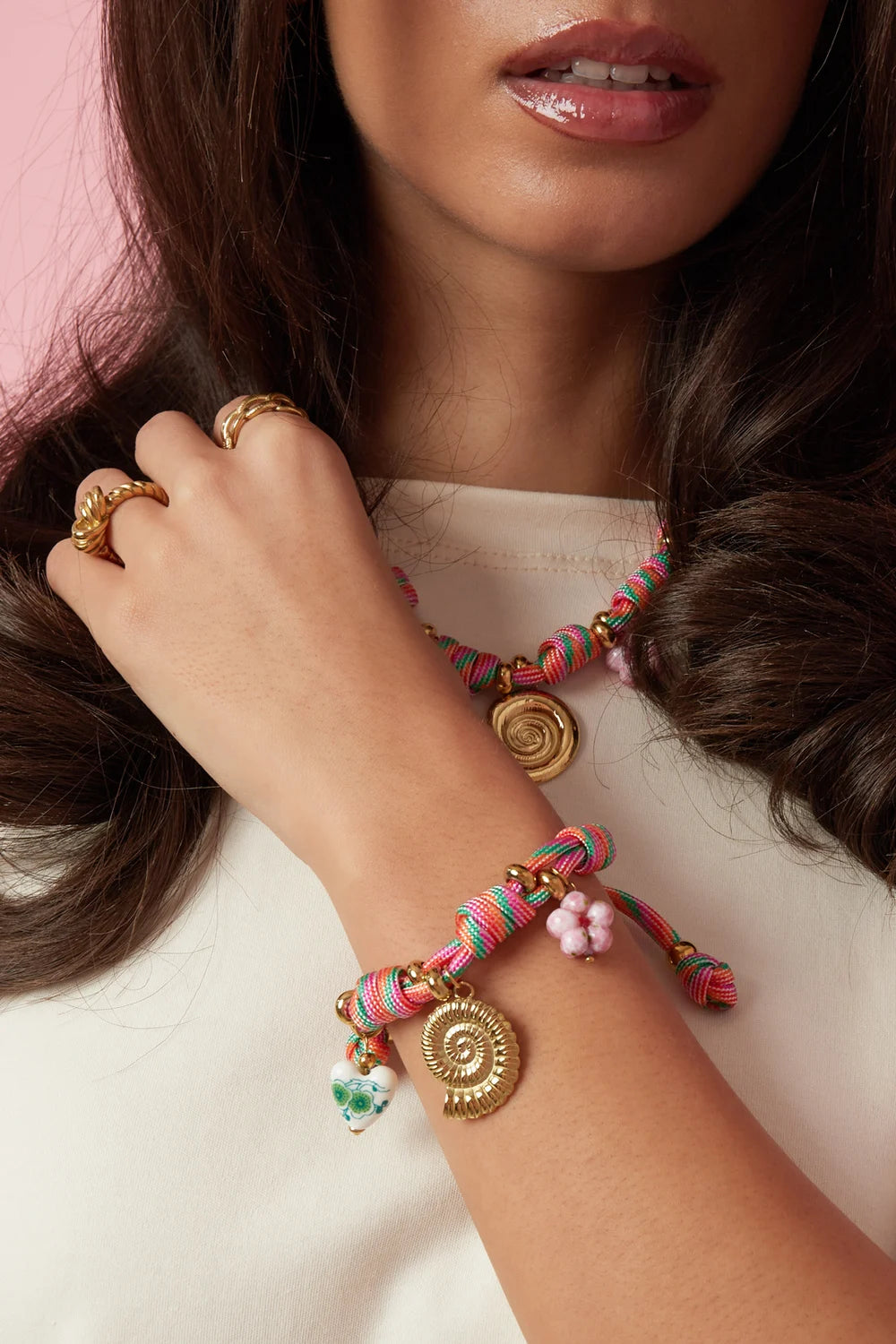 Kleurrijke armband SA004