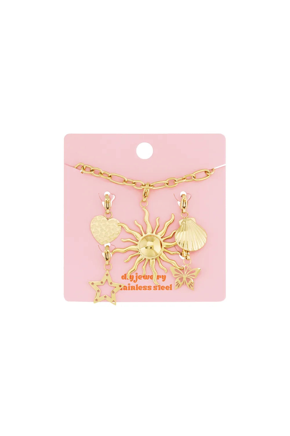 Sun & Love Charm Armband BA018
