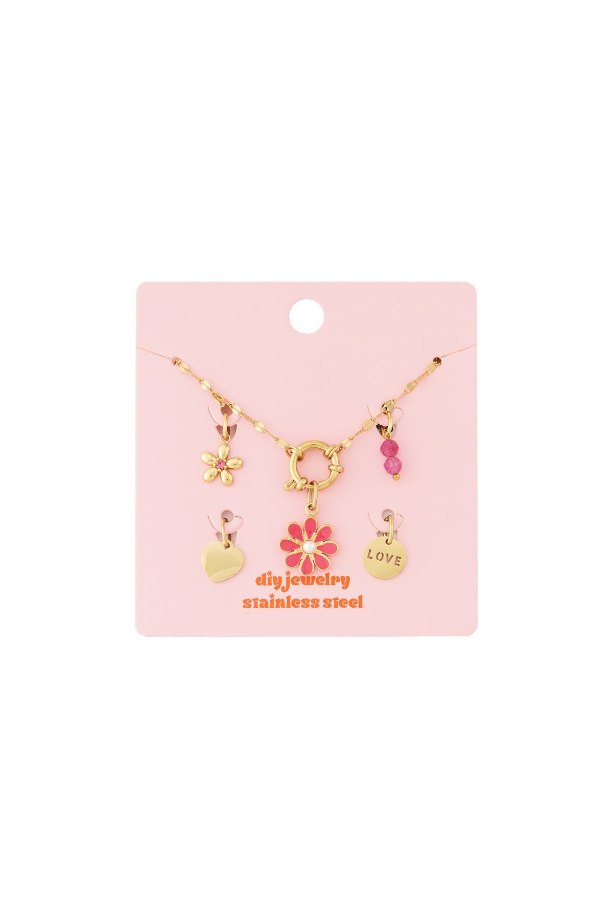 Bloemenpracht om je pols bedelarmband BA012