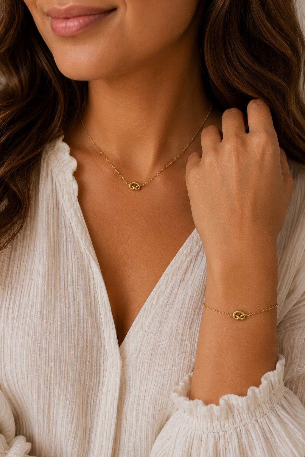 Giftbox C003 Ketting & Armband Set – Knots