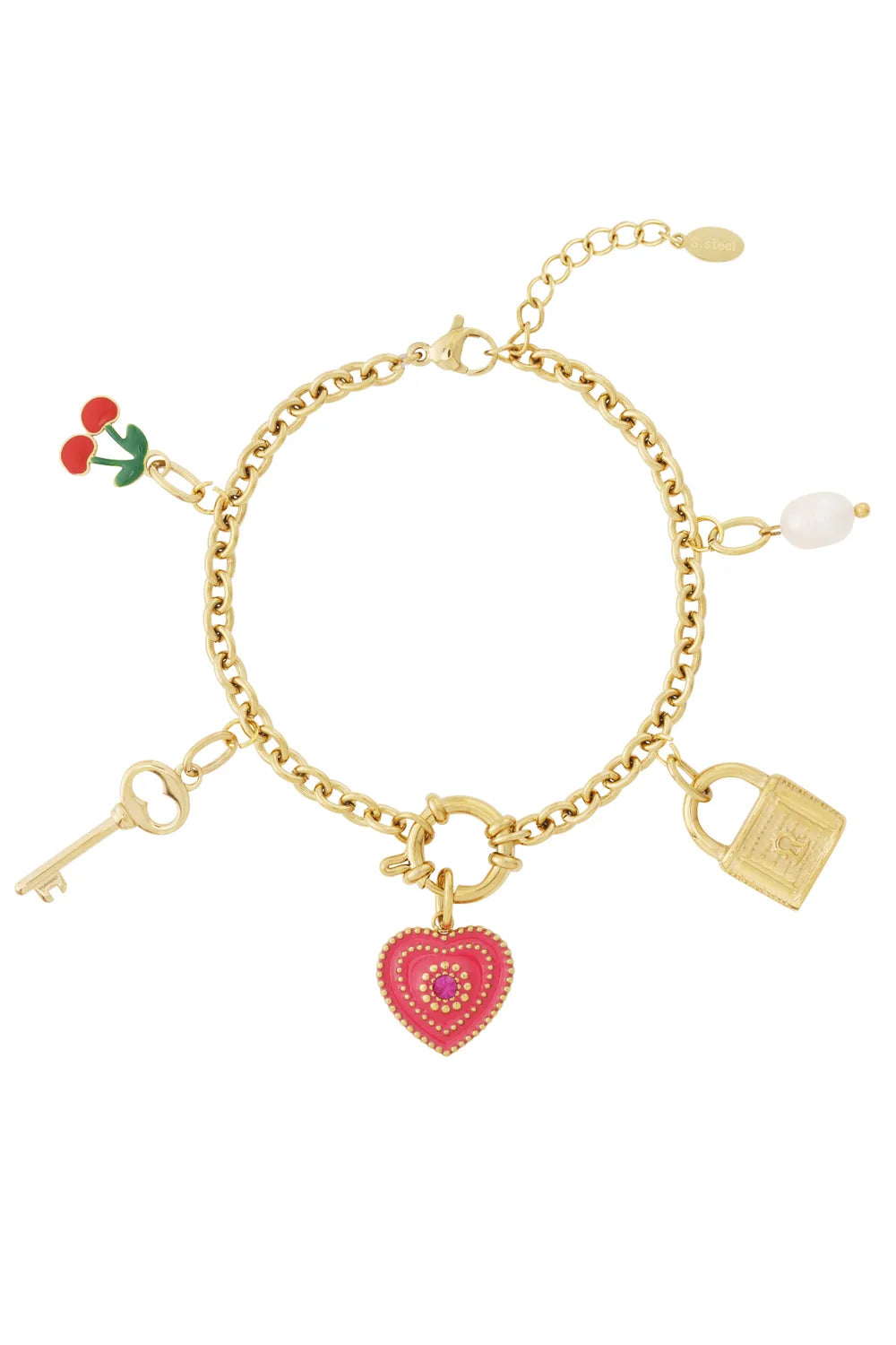 Sweet heart Bedelarmband BA016