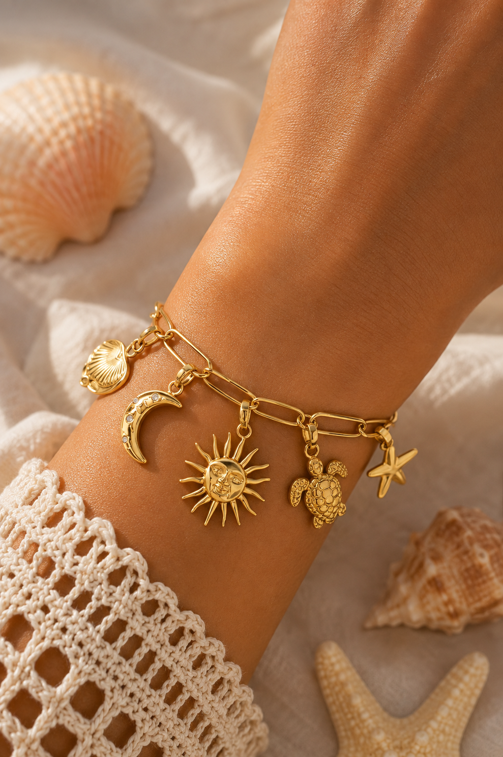Sunshine Charm Armband BA009
