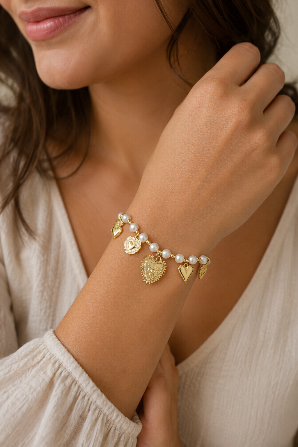 Giftbox C004 Luxe armband hearts
