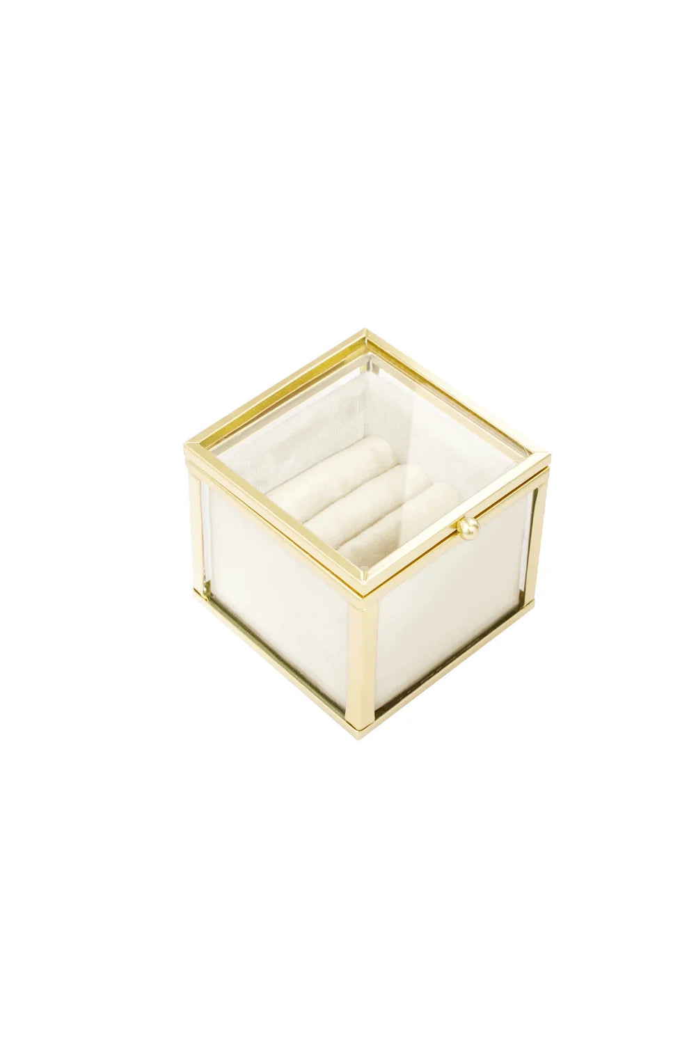 Sieradenbox creme klein SB003