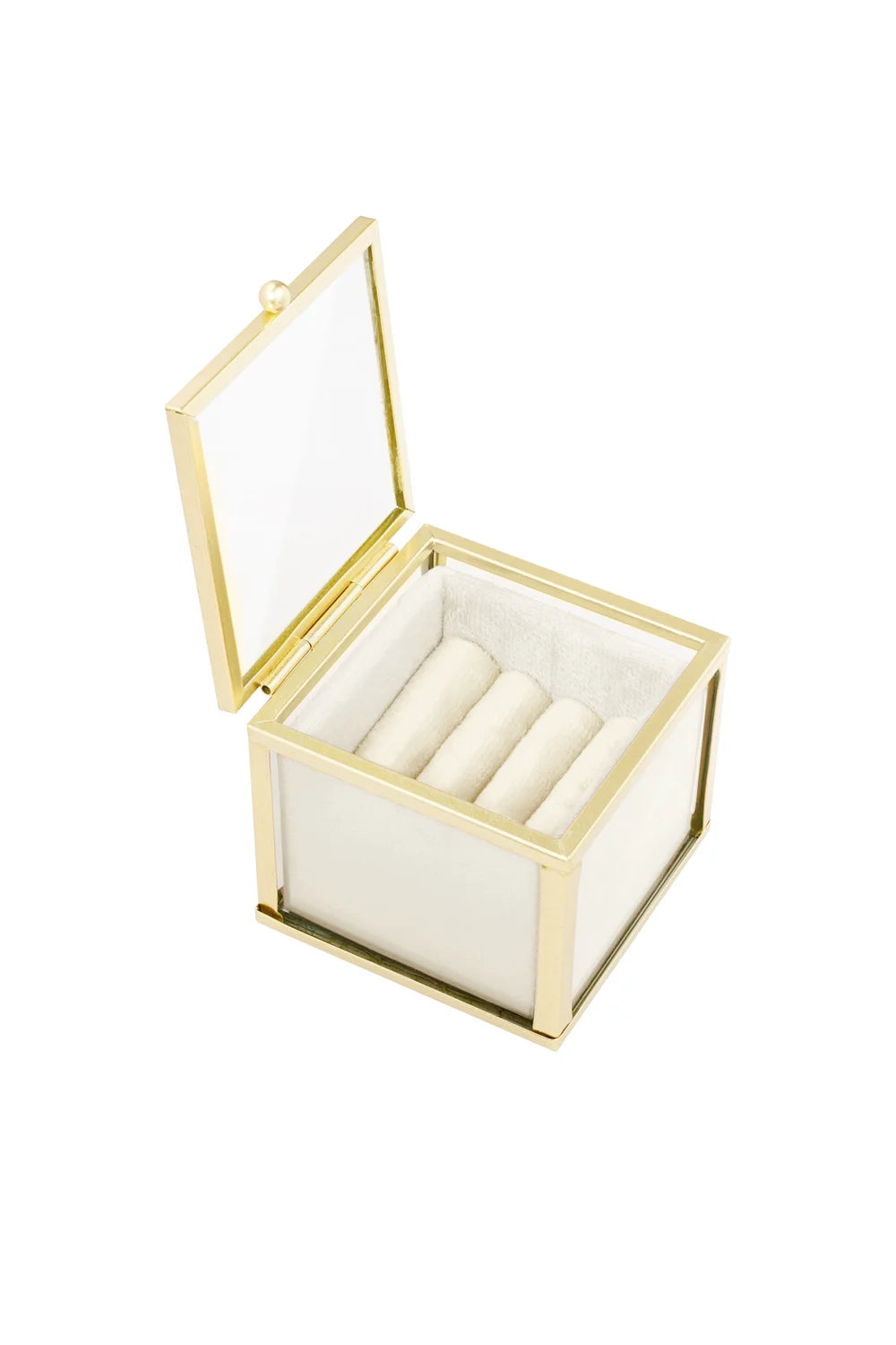 Sieradenbox creme klein SB003