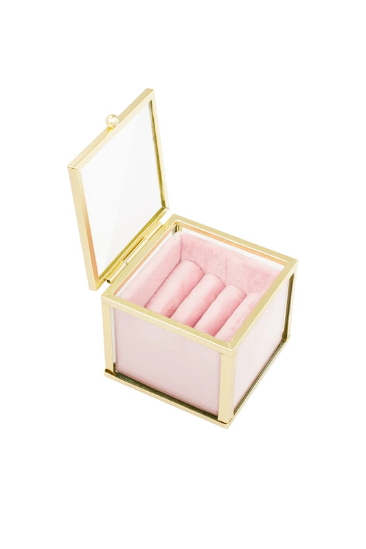 Sieradenbox roze klein SB002