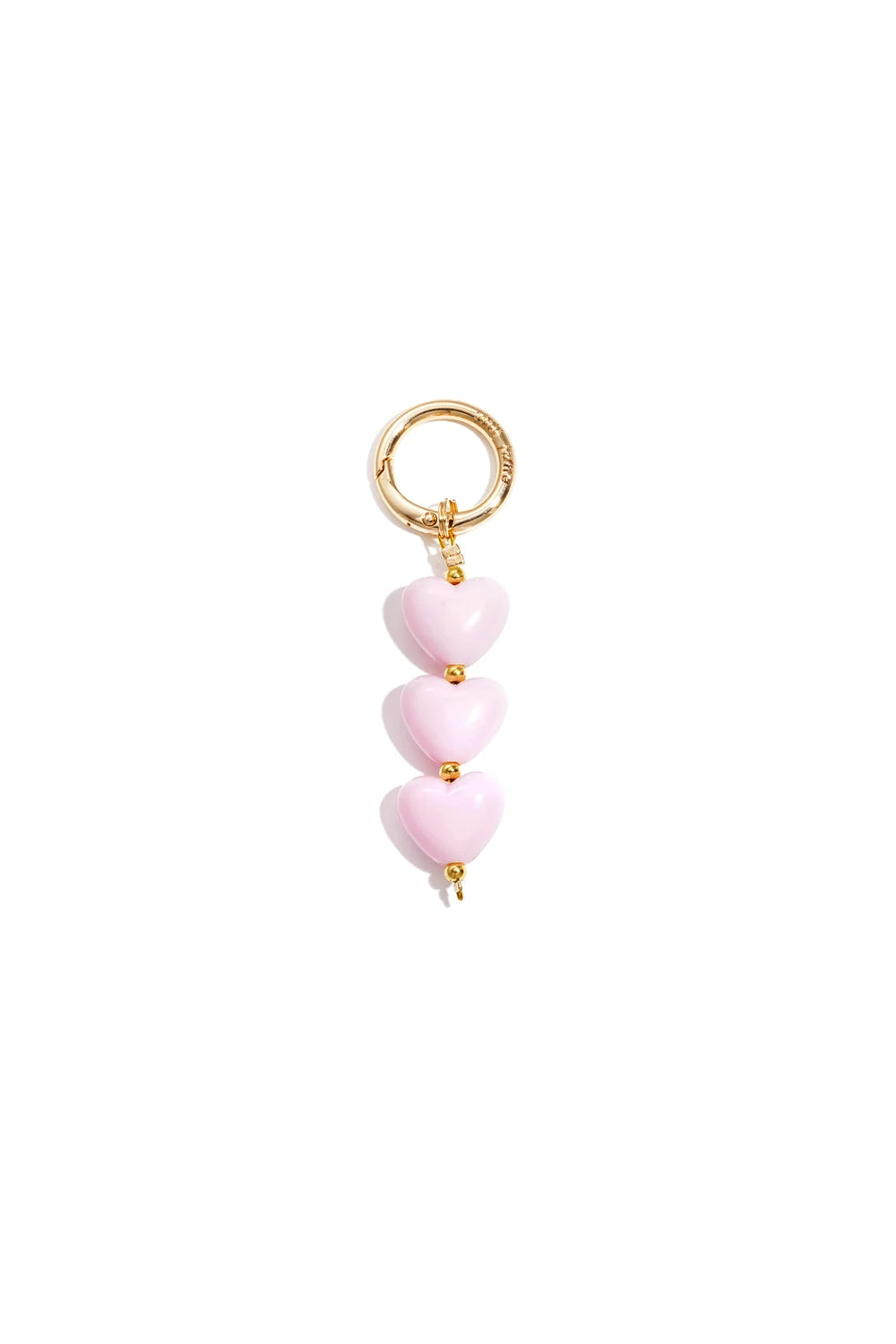 Tassenhanger harten roze T007
