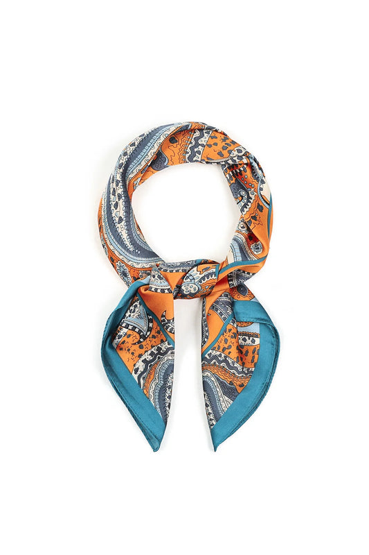 Sweet Beach Scarf met Mixed Color Print Z010