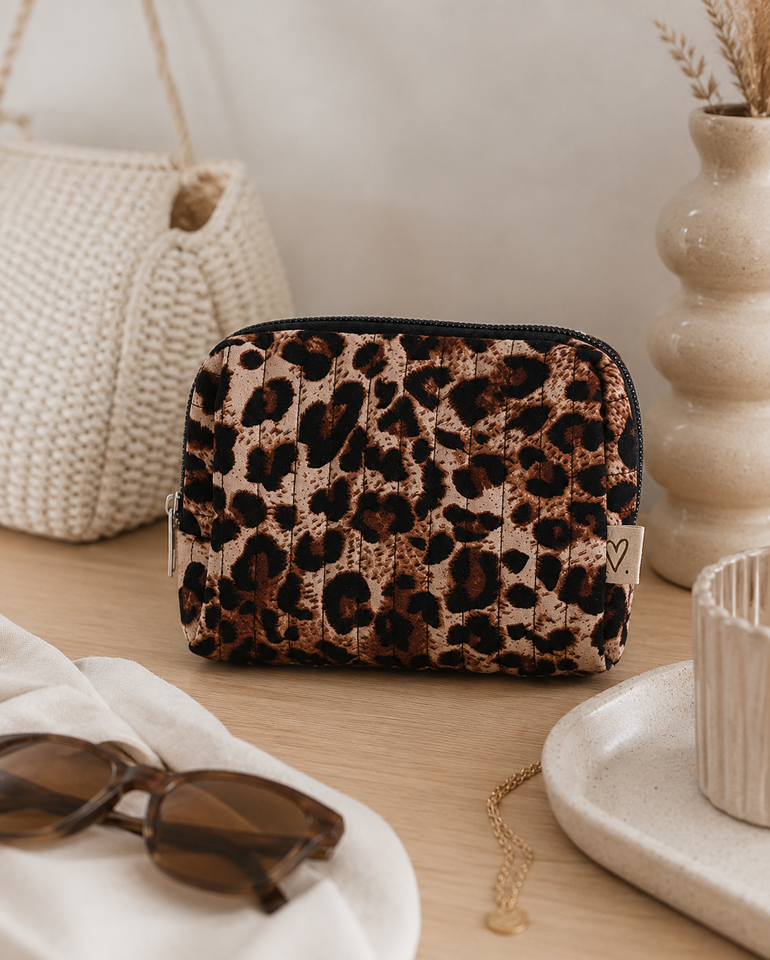 Leopard brow Chic – Elegante Mini Accessoire M016