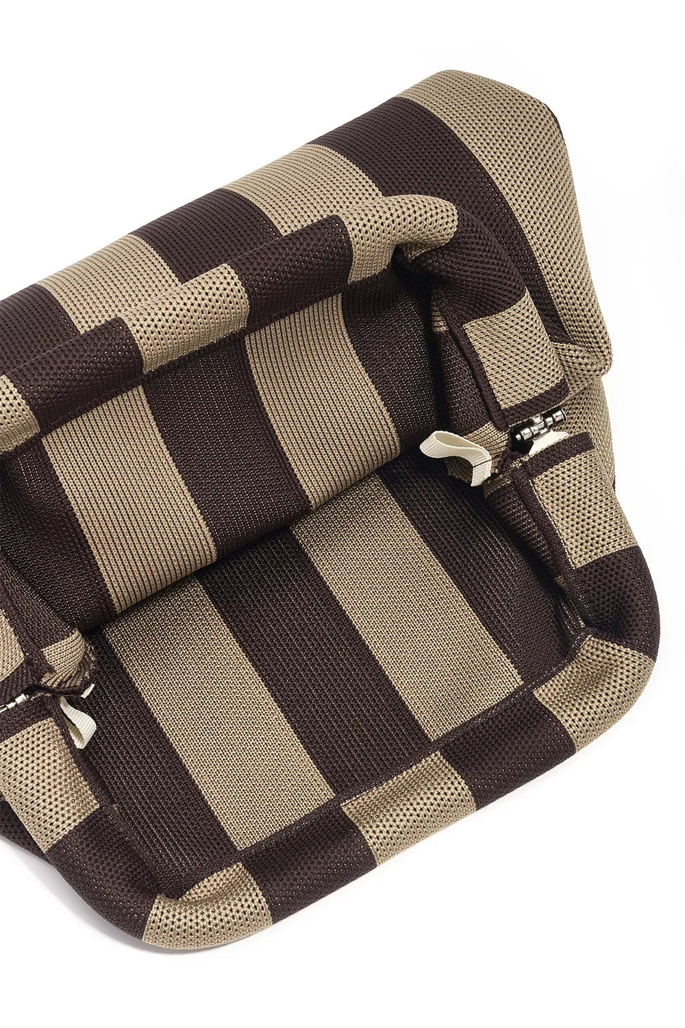 T021 Schoudertas met brown Beige Chain Strap