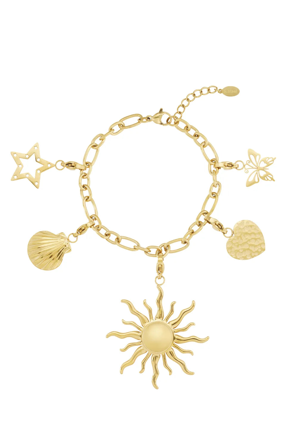 Sun & Love Charm Armband BA018