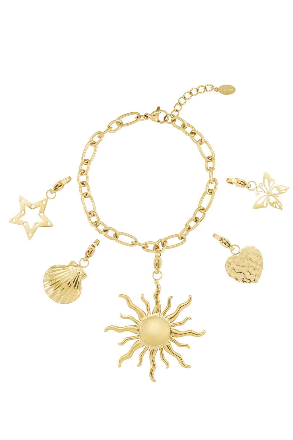 Sun & Love Charm Armband BA018