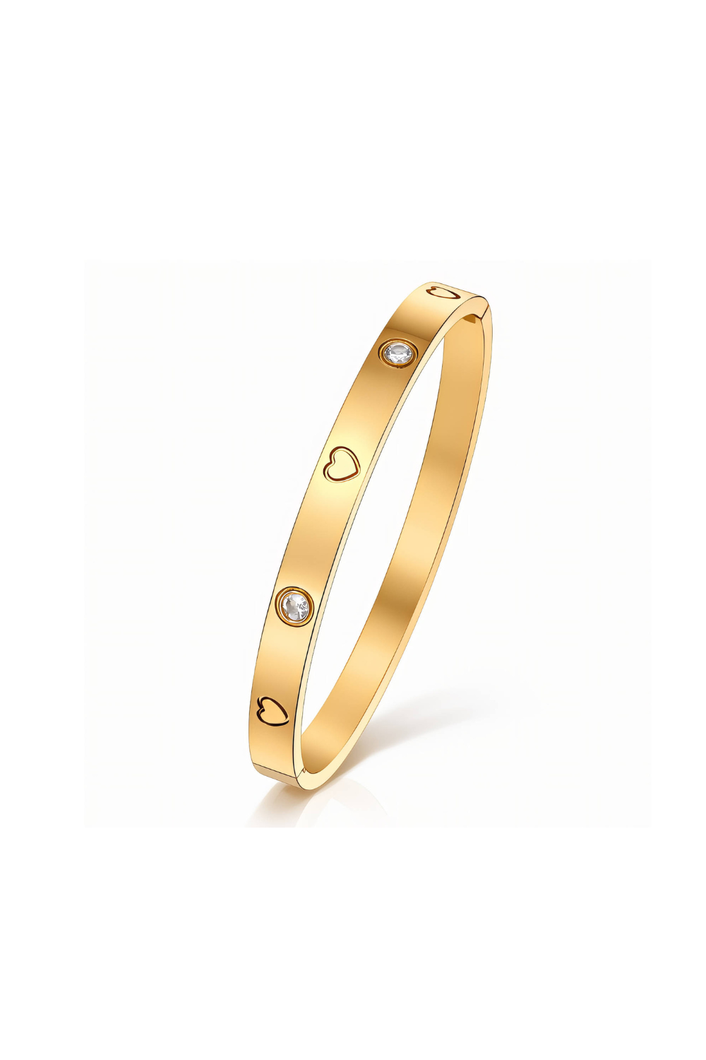 Golden Elegance Bangle SA008