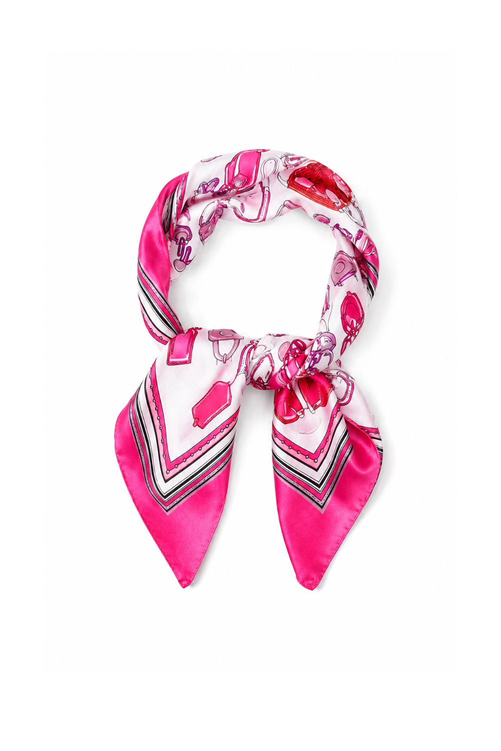 Zomersjaal Fuchsia Z000