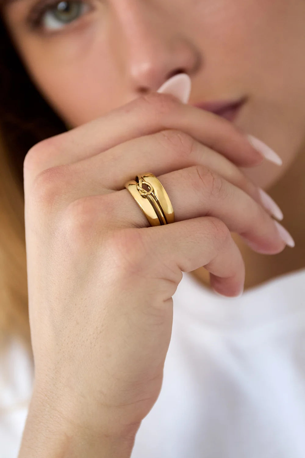Ring Twisted R007