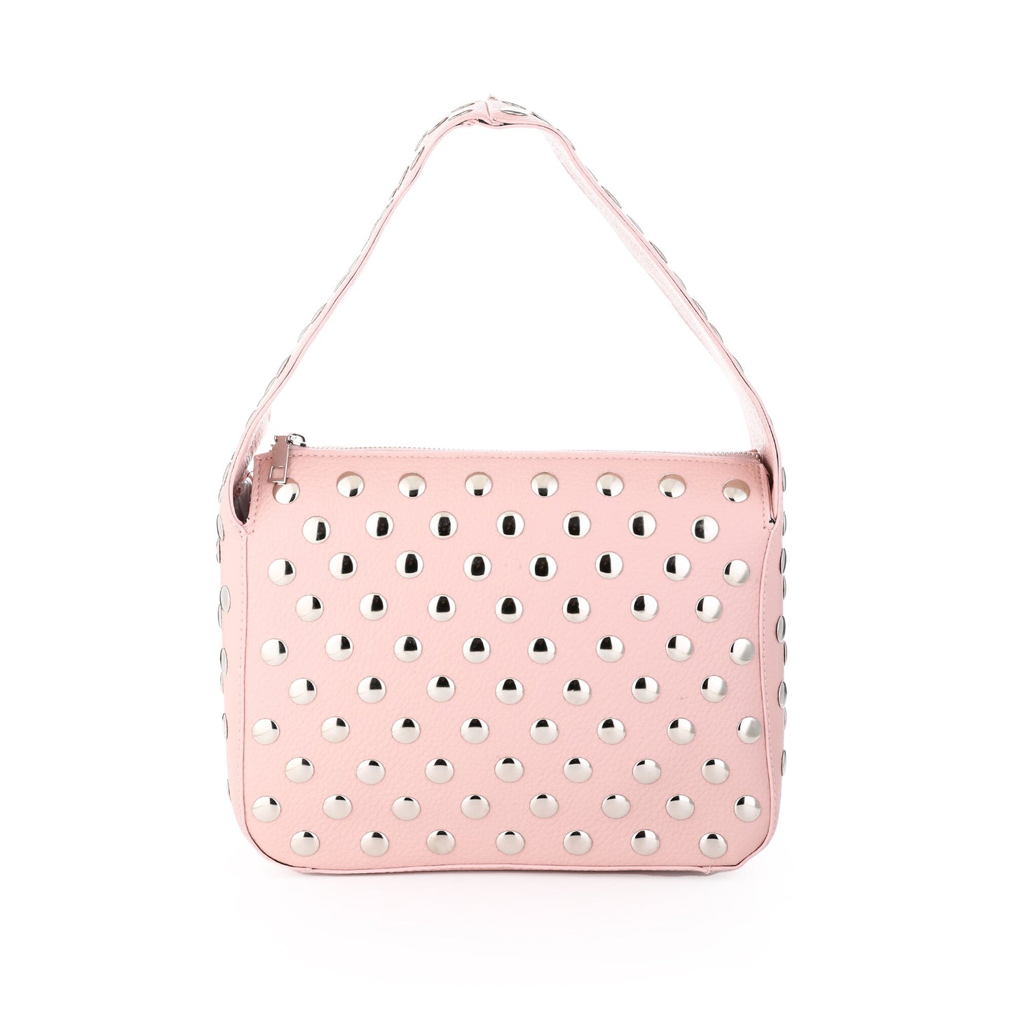 T001 Roze Studs Schoudertas