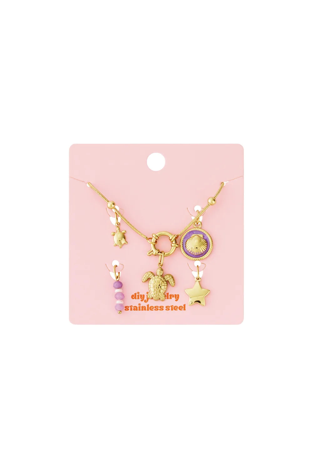Ocean Turtle Charm Armband BA007