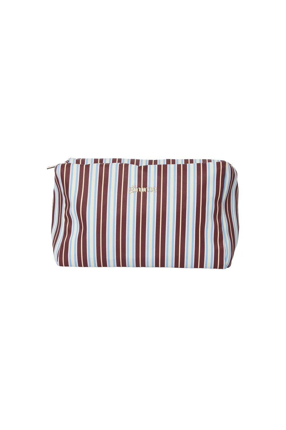 Compacte Toilettas & Cosmetica Etui Bruin/blauw | Gimme M014