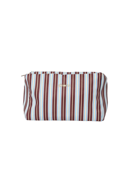 Compacte Toilettas & Cosmetica Etui Bruin/blauw | Gimme M014