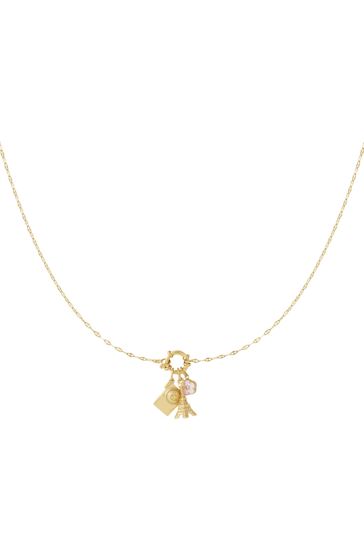 Paris Love Charm ketting  BK015