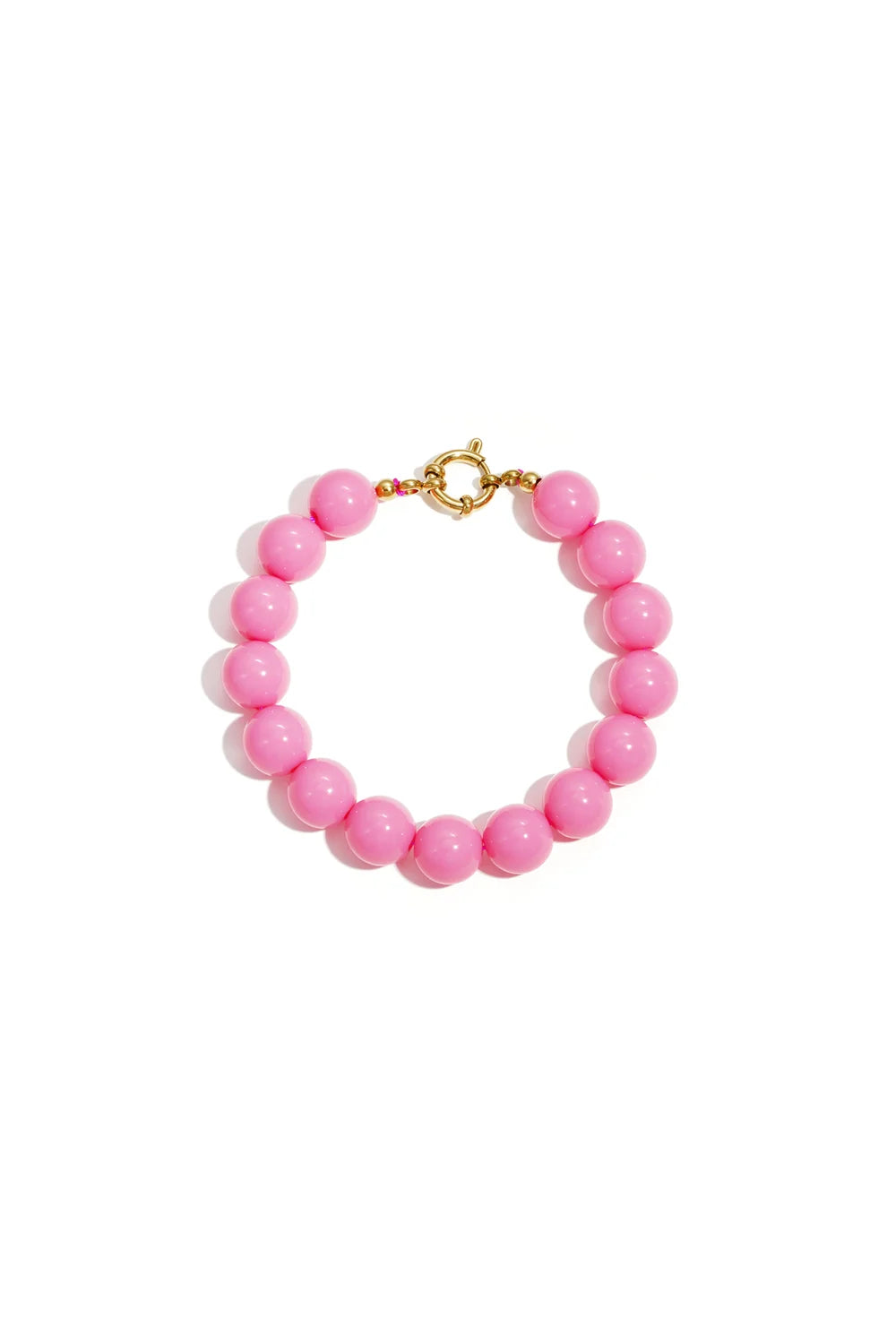 Kralenarmband fuchsia K007