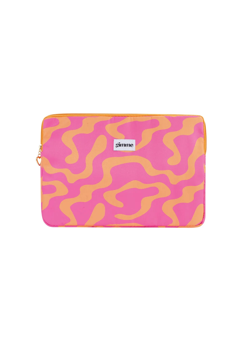 Laptophoes Roze Oranje L003