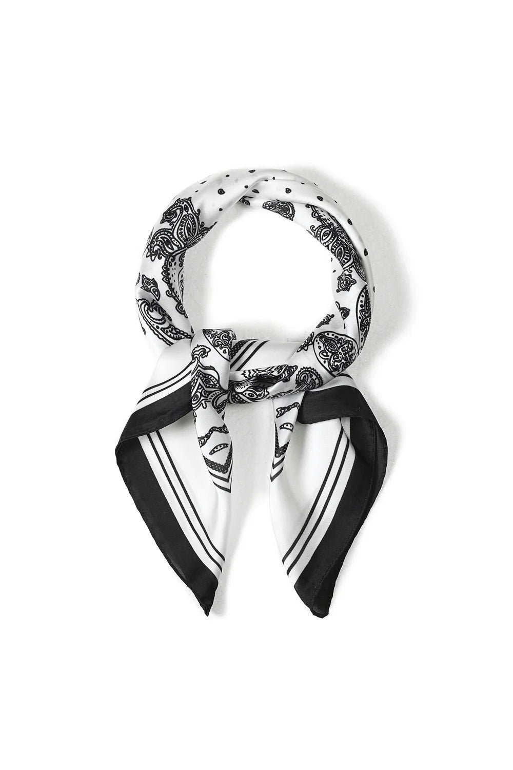 Zomersjaal Black & White Z001