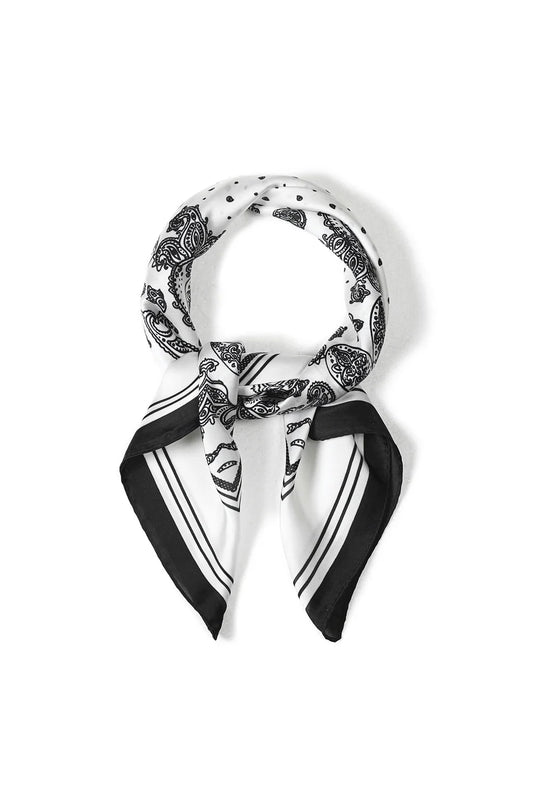 Zomersjaal Black & White Z001