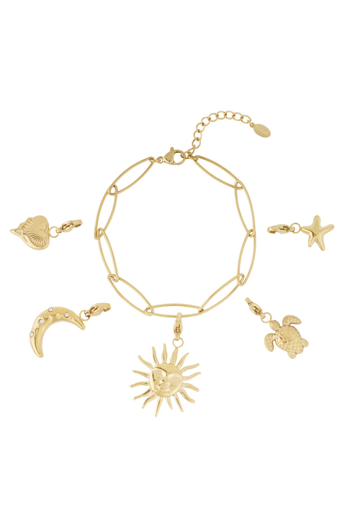 Sunshine Charm Armband BA009