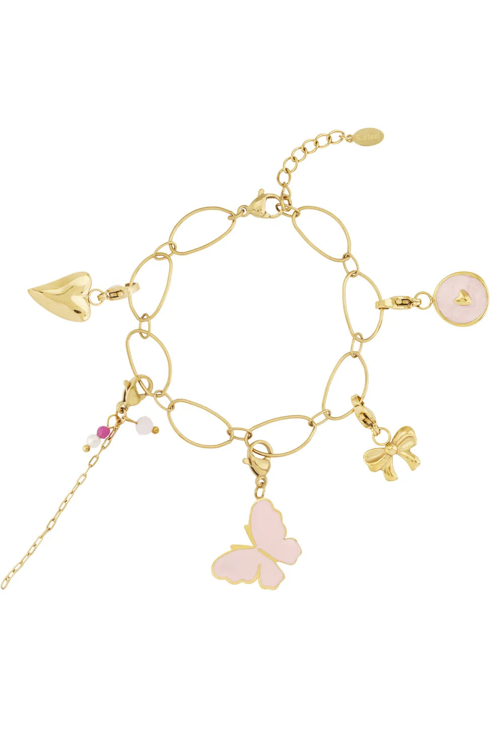 Speelse charme om je pols Bedelarmband BA014