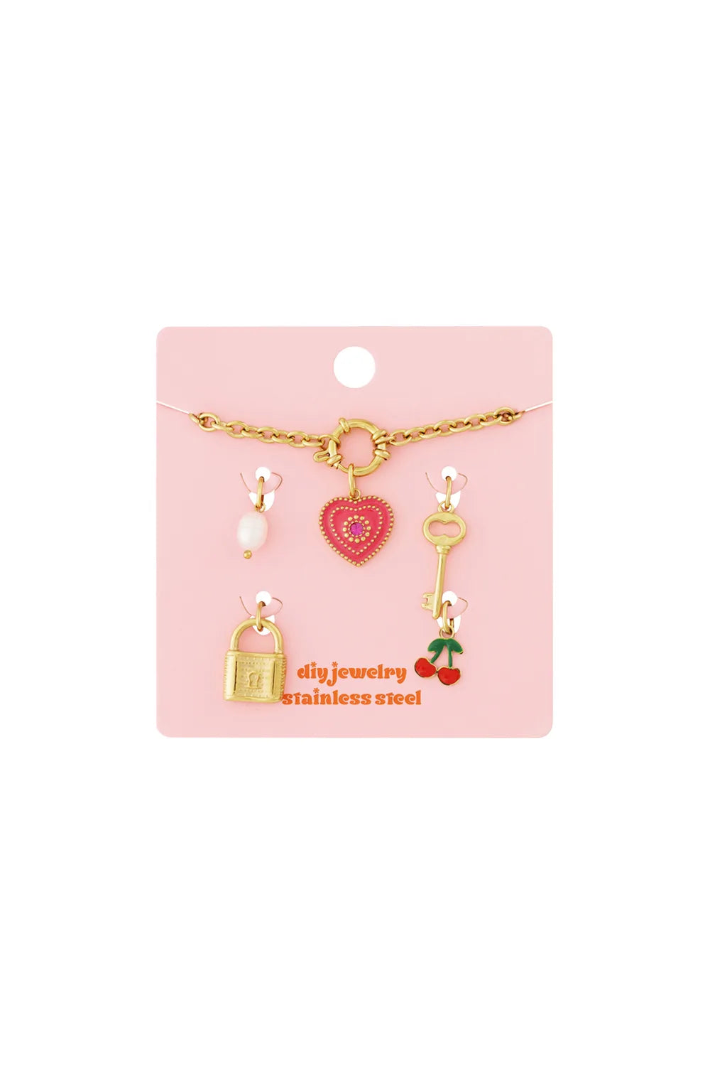 Sweet heart Bedelarmband BA016